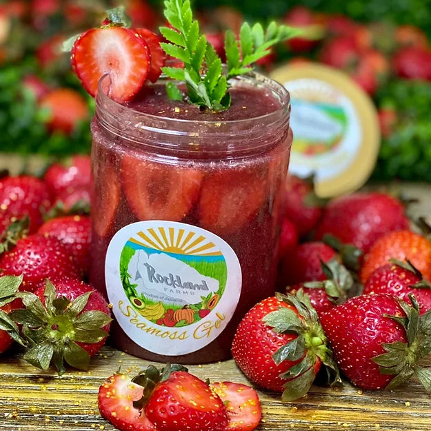 Root Chakra Seamoss Gel (Strawberry )